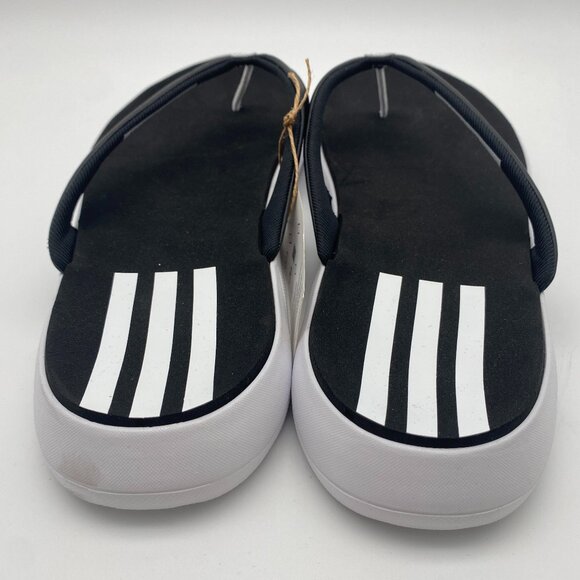 ADIDAS COMFORT FLIP FLOP BLACK/WHITE US MEN\'S SIZE 11 main image 4